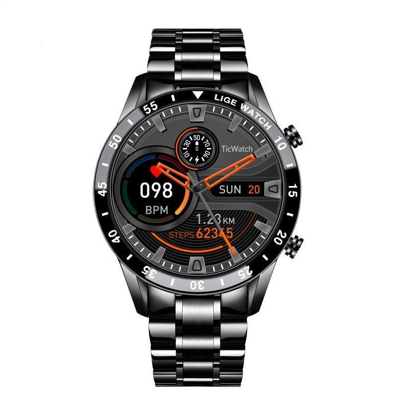 π Multi-Function Smartwatch: Elegant Strength with Bluetooth Calling Power! π