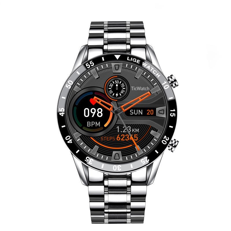 π Multi-Function Smartwatch: Elegant Strength with Bluetooth Calling Power! π