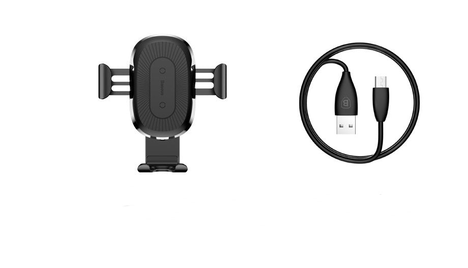 Gravity Bracket Wireless Charging Car Mount β 2-in-1 Charger & Phone Holder