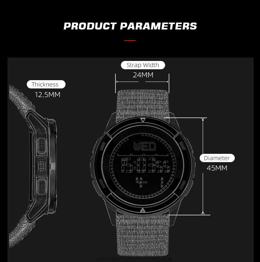 π§ Simple Compass Outdoor Smartwatch: Your Essential Adventure Partner! π§