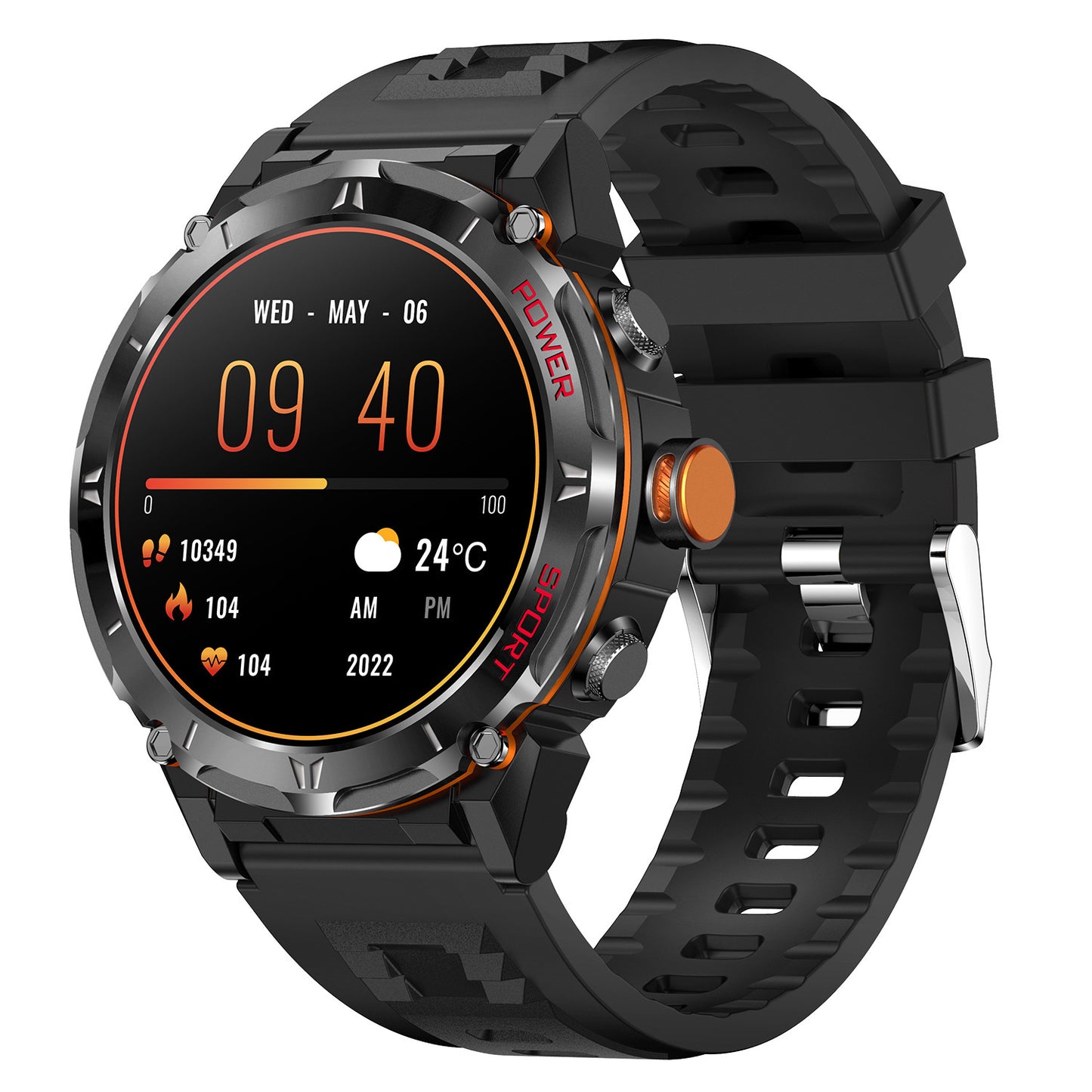 π New Y18 Smartwatch: Conquer New Heights with GPS, Blood Oxygen, and Altitude Monitoring! π