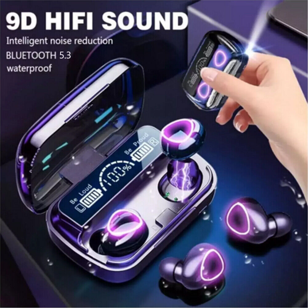 π§ New 9D Bluetooth 5.3 Wireless Earbuds β High-Performance Sound & Touch Control! π