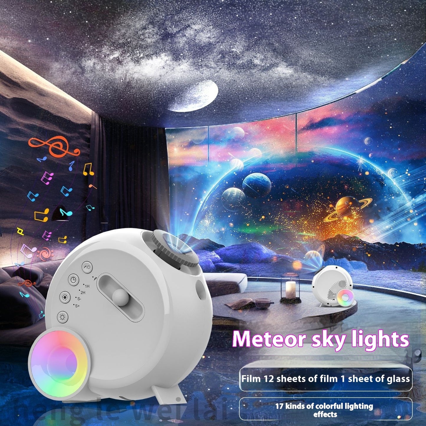 ๐ Star Light Projector โ Transform Your Bedroom into a Galaxy!