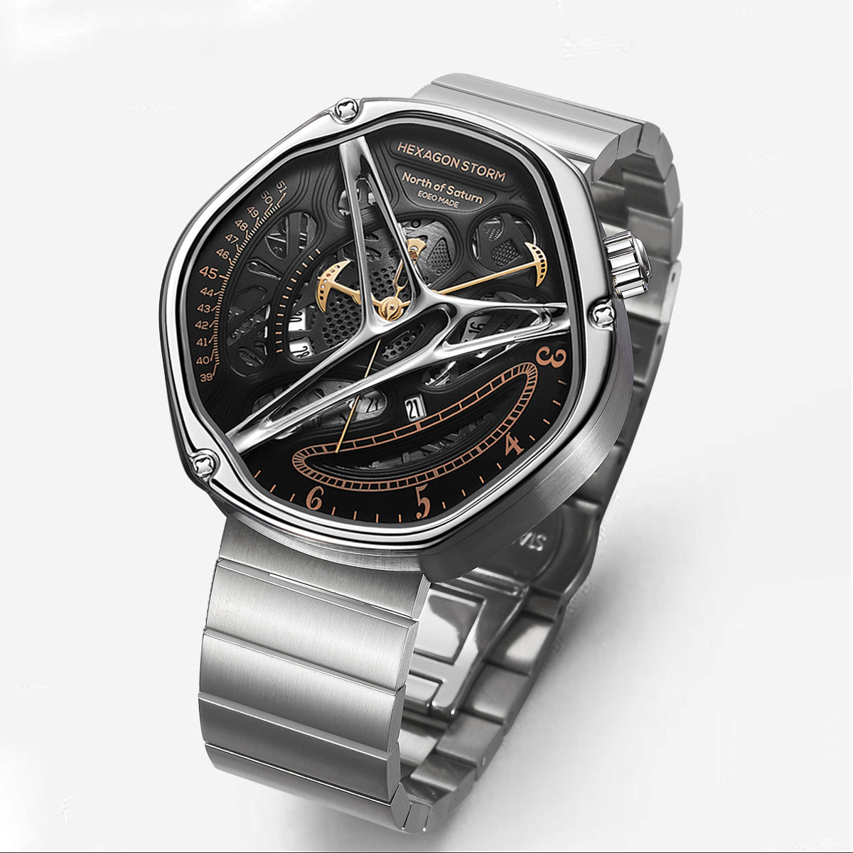π½ Men's Hollowed Out Alien Watch: Unleash Bold Style Beyond the Ordinary! π½
