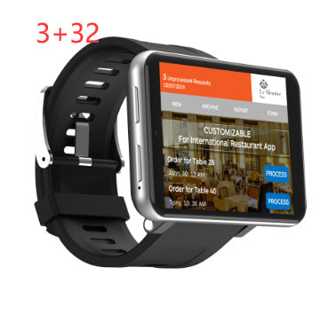 📱 Big Screen Smartwatch: Expand Your World with Power, Style, and Connectivity! 📱