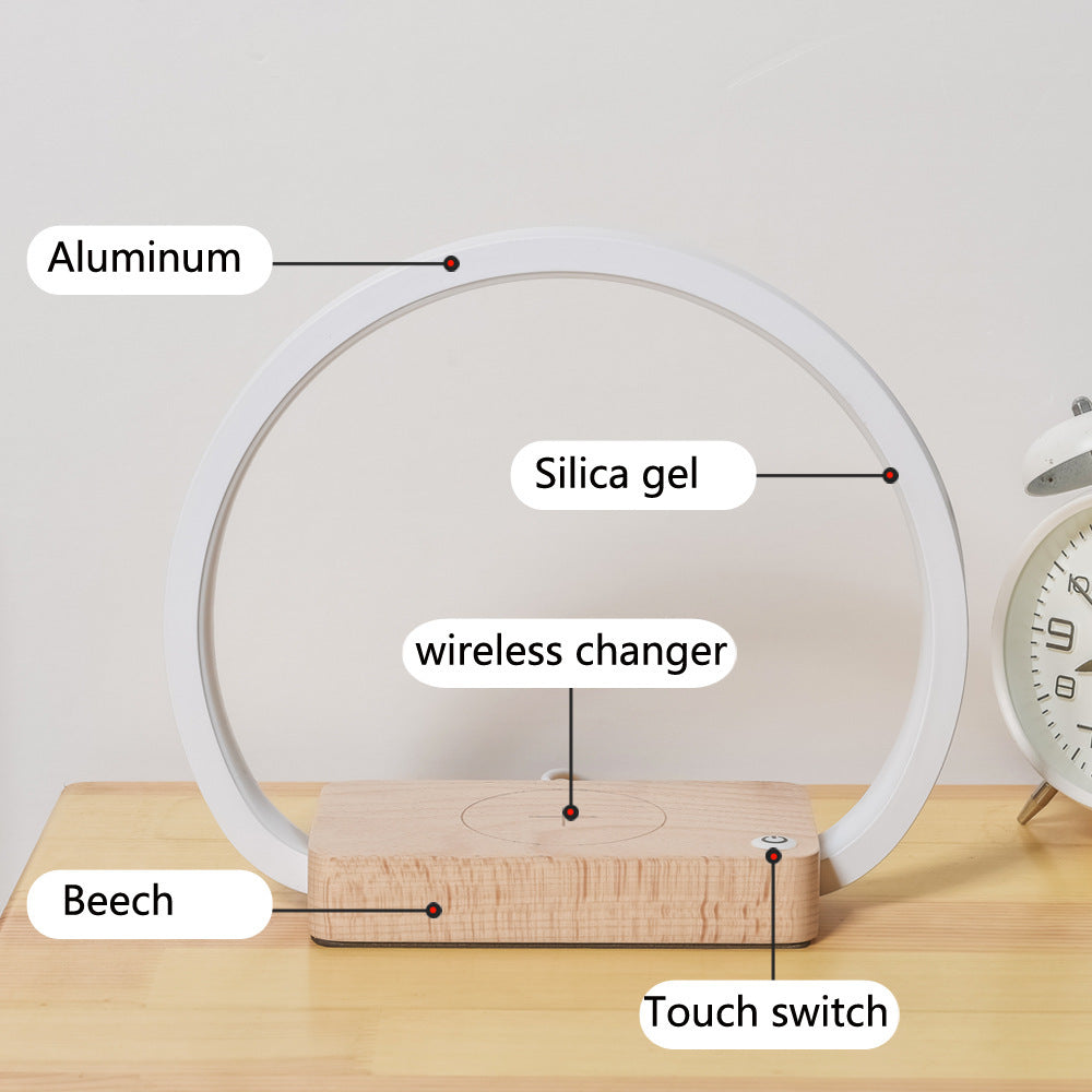 Multifunctional Desk Lamp with Wireless Charging