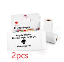 🖨️ Portable Mini Thermal Label Printer – Inkless Bluetooth-Compatible Home & Office Printer