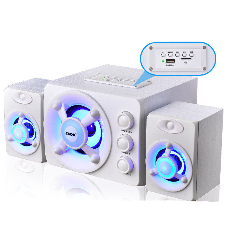 🔥 Desktop Home Speakers – Immersive Sound with Multi-Mode Connectivity! 🎶