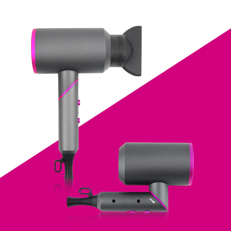 Folding Hair Dryer – Portable & Powerful with Hot & Cold Air Diffuser