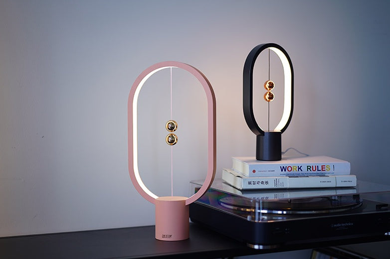 Mini Magnetic Suspension LED Bedside Lamp - Modern Atmosphere Light