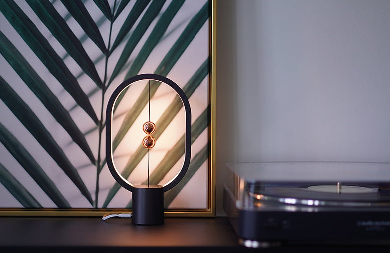 Mini Magnetic Suspension LED Bedside Lamp - Modern Atmosphere Light