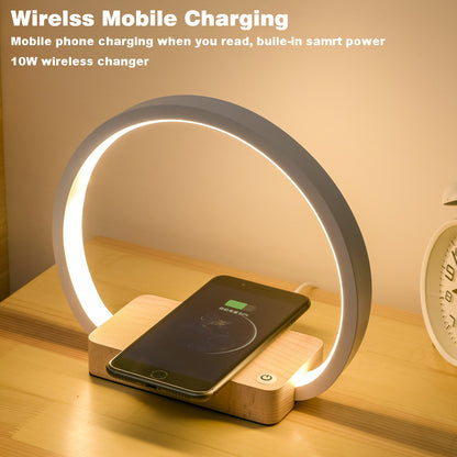 Multifunctional Desk Lamp with Wireless Charging