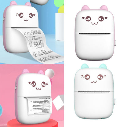 Mini Printer Portable Bluetooth WiFi – Compact Mobile Photo & Label Printer