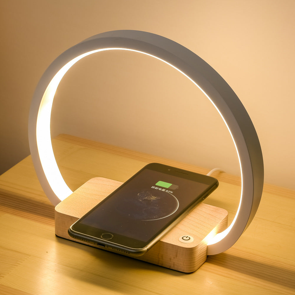 Multifunctional Desk Lamp with Wireless Charging