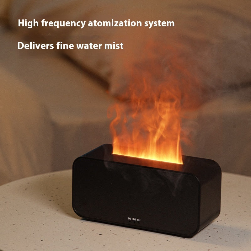 Timing Simulation Aroma Diffuser & USB Flame Humidifier