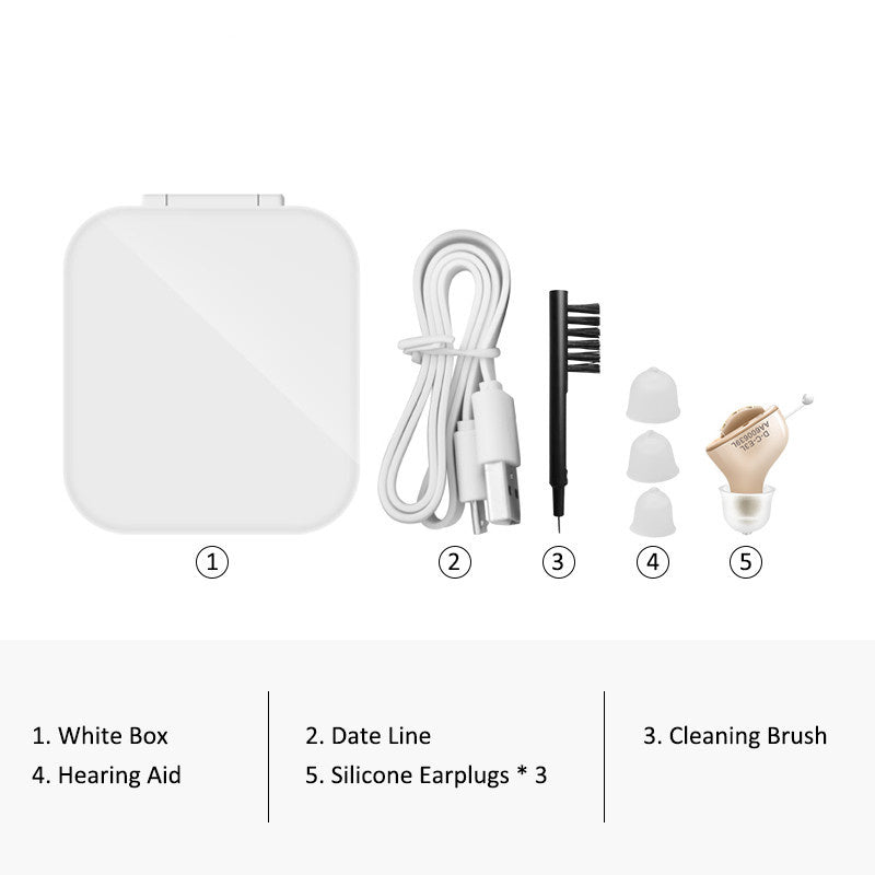 Digital Invisible Hearing Aid – Wireless Sound Amplifier for Elderly