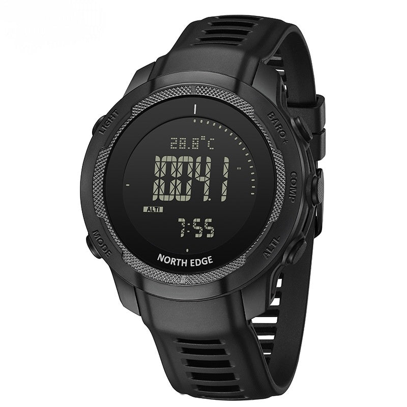 🏞 Carbon Fiber Outdoor Sports Watch: Built for Hiking, Swimming, and Adventure! 🏞