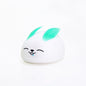 LED Projection Silicone Night Light - Cute Cartoon Design