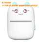 Mini Printer Portable Bluetooth WiFi – Compact Mobile Photo & Label Printer