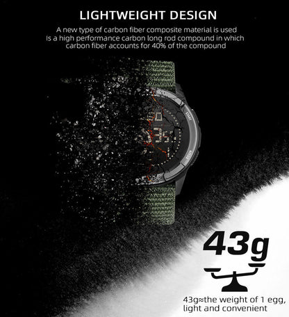 🧭 Simple Compass Outdoor Smartwatch: Your Essential Adventure Partner! 🧭