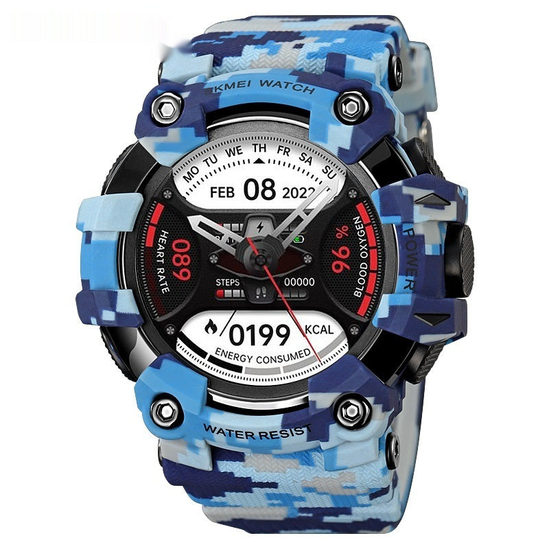 🌟 Intelligent Waterproof Sports Watch: Bold, Bright, and Built to Perform! 🌟