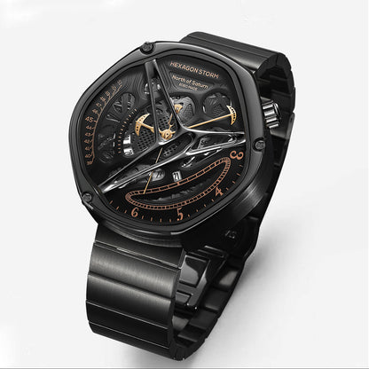 👽 Men's Hollowed Out Alien Watch: Unleash Bold Style Beyond the Ordinary! 👽