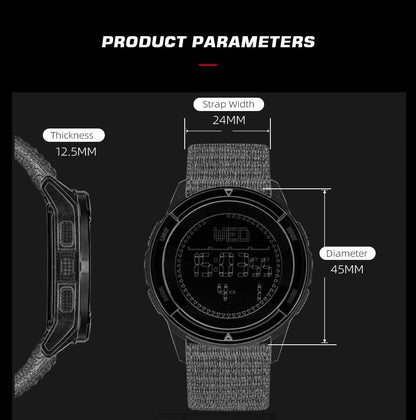 🧭 Simple Compass Outdoor Smartwatch: Your Essential Adventure Partner! 🧭