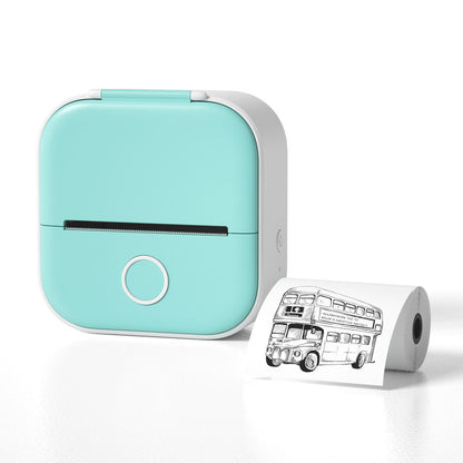 🖨️ Portable Mini Thermal Label Printer – Inkless Bluetooth-Compatible Home & Office Printer