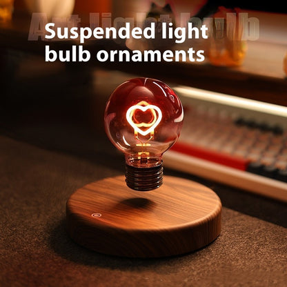 Magnetic Suspension Love Bulb - Night Lamp & Desktop Decoration