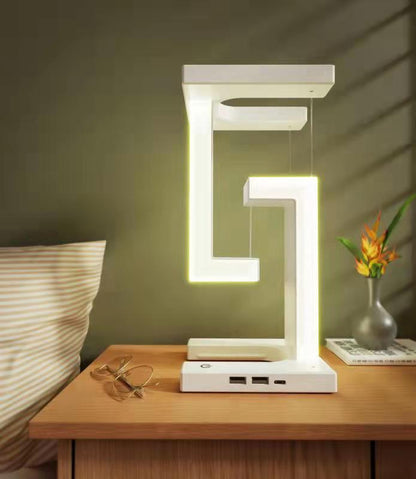 Creative Wireless Charging Suspension Lamp - Balance Lamp for Home and Bedroom