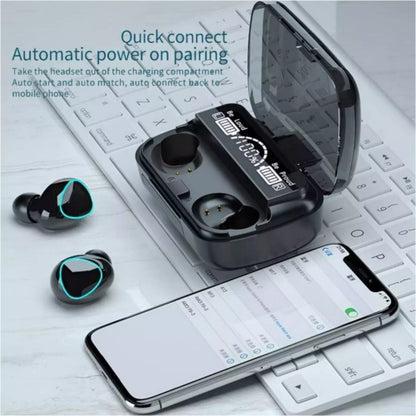 🎧 New 9D Bluetooth 5.3 Wireless Earbuds – High-Performance Sound & Touch Control! 🚀