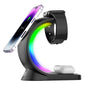 4-in-1 Magnetic Wireless Charger with RGB Atmosphere Light