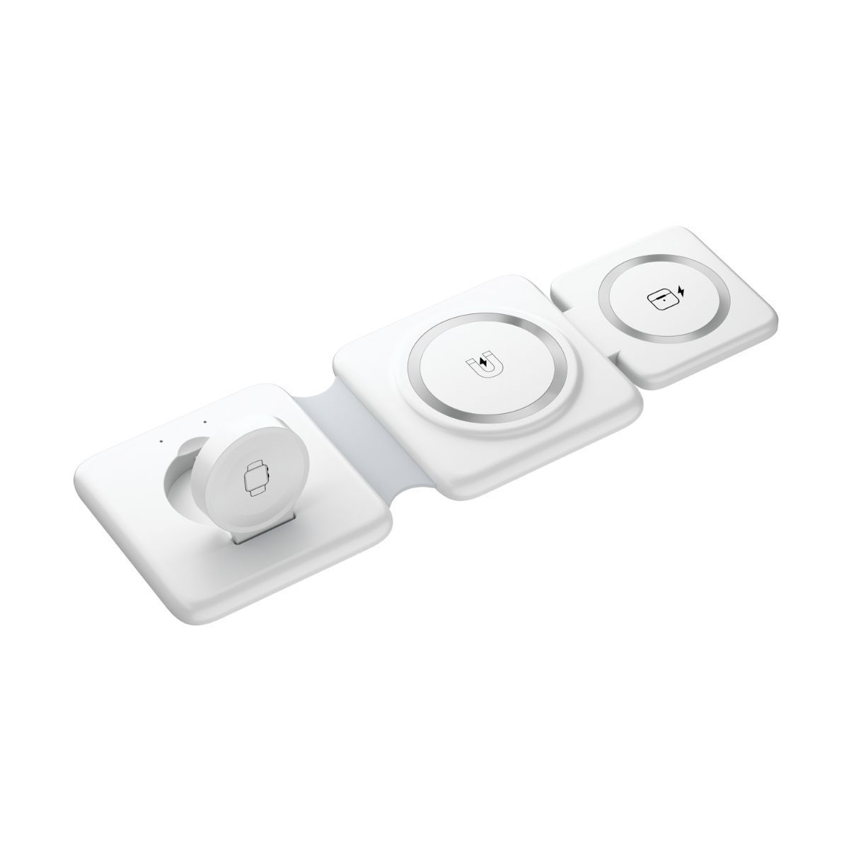 Folding Magnetic 3-in-1 Wireless Charger