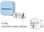 🖨️ Portable Mini Thermal Label Printer – Inkless Bluetooth-Compatible Home & Office Printer