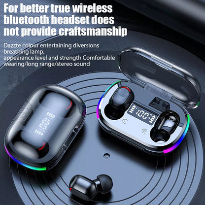 Mini Wireless Earbuds - TWS 5.3 Bluetooth Earbuds with Digital Display