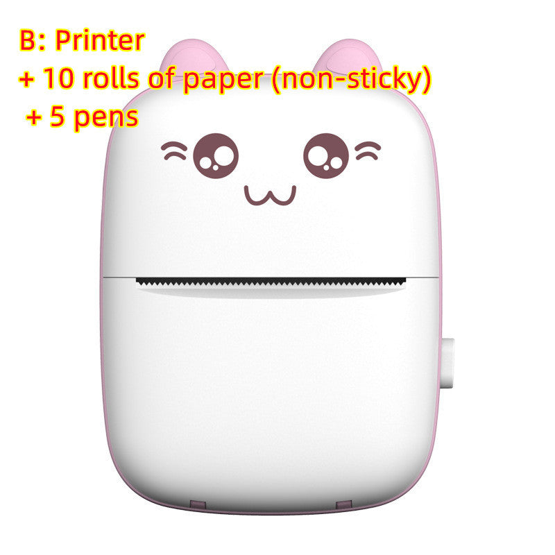 Mini Printer Portable Bluetooth WiFi – Compact Mobile Photo & Label Printer