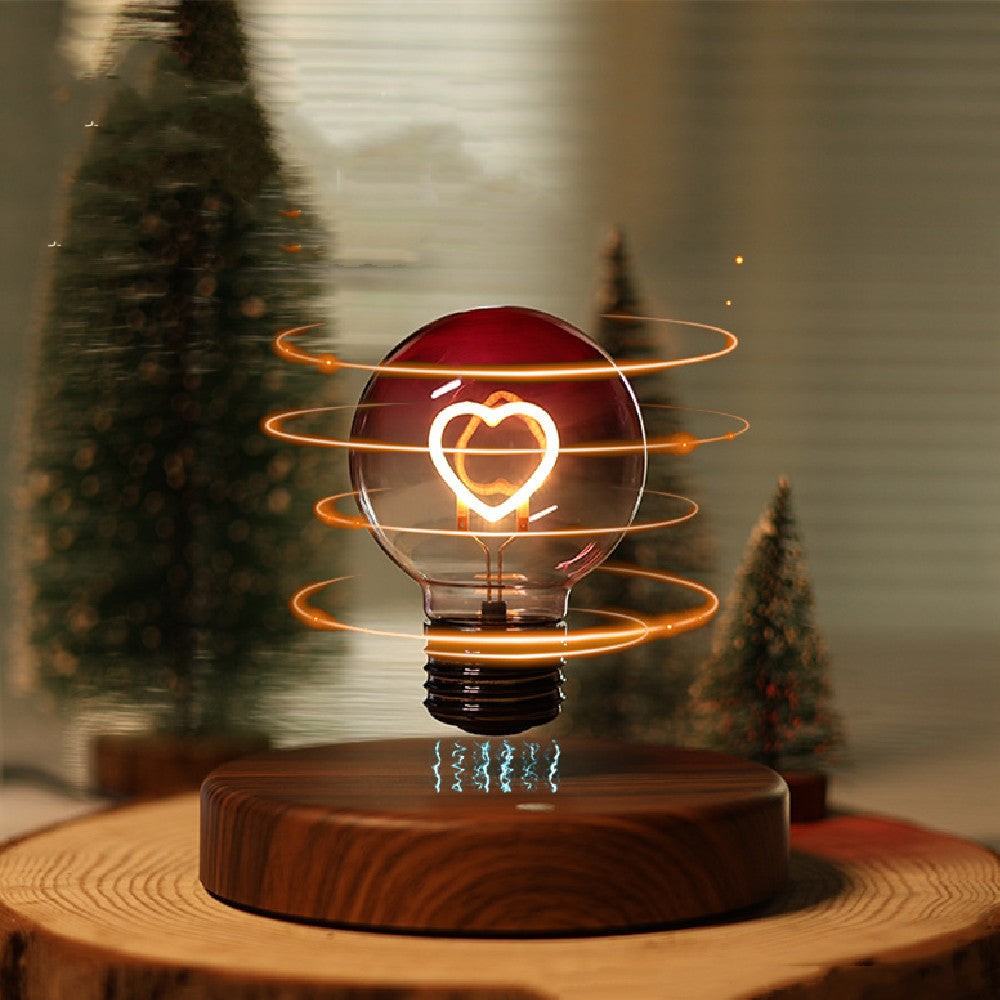 Magnetic Suspension Love Bulb - Night Lamp & Desktop Decoration