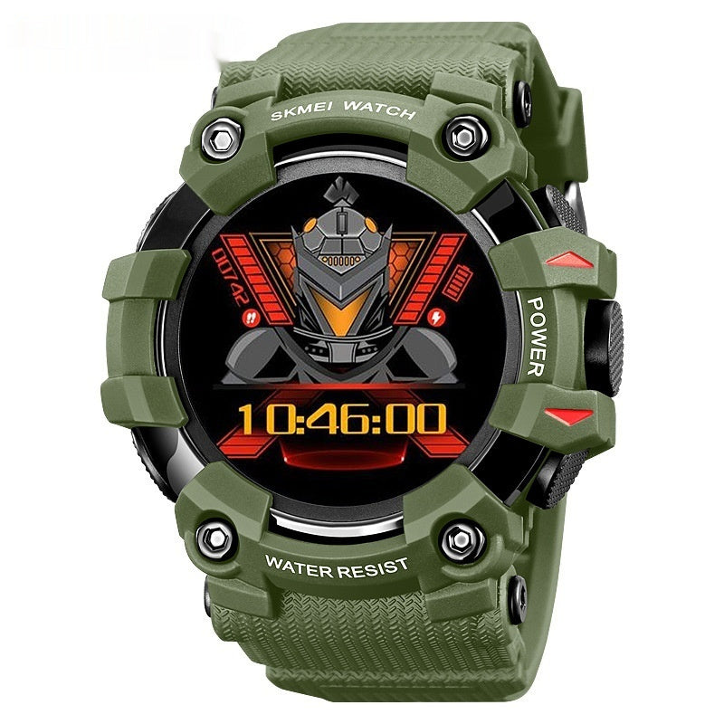 🌟 Intelligent Waterproof Sports Watch: Bold, Bright, and Built to Perform! 🌟