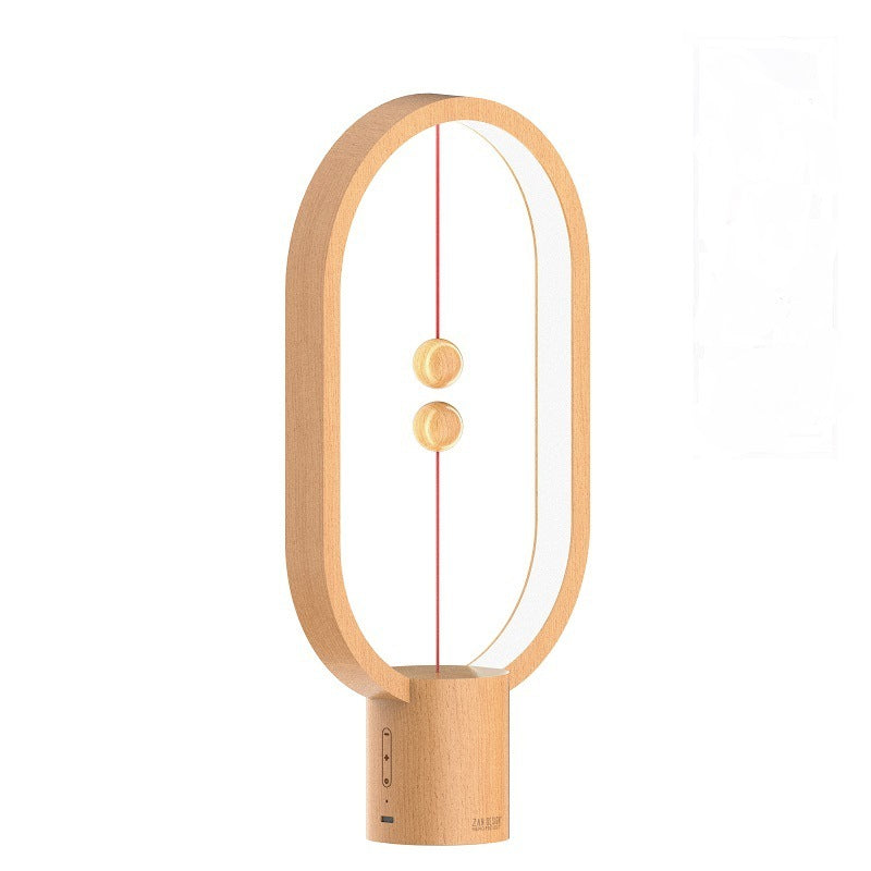 Mini Magnetic Suspension LED Bedside Lamp - Modern Atmosphere Light