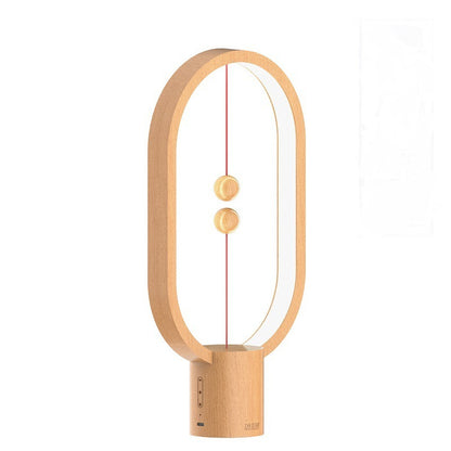 Mini Magnetic Suspension LED Bedside Lamp - Modern Atmosphere Light