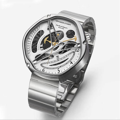 👽 Men's Hollowed Out Alien Watch: Unleash Bold Style Beyond the Ordinary! 👽