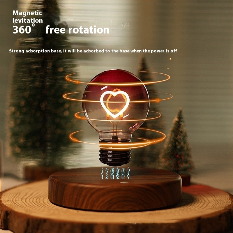 Magnetic Suspension Love Bulb - Night Lamp & Desktop Decoration