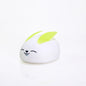 LED Projection Silicone Night Light - Cute Cartoon Design
