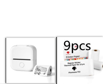 🖨️ Portable Mini Thermal Label Printer – Inkless Bluetooth-Compatible Home & Office Printer