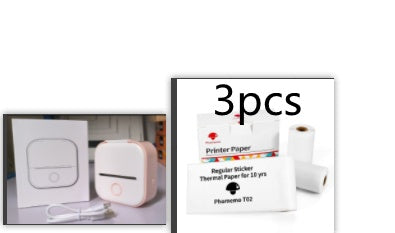 🖨️ Portable Mini Thermal Label Printer – Inkless Bluetooth-Compatible Home & Office Printer