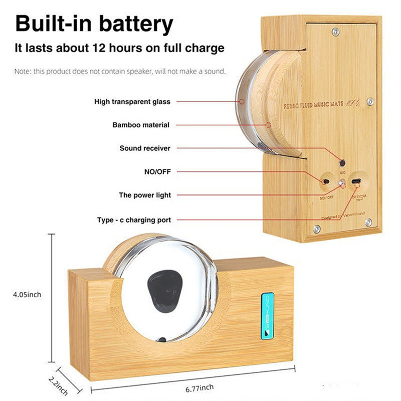 Flow Magnet Audio - Magnetic Fluid HiFi Bluetooth Speaker