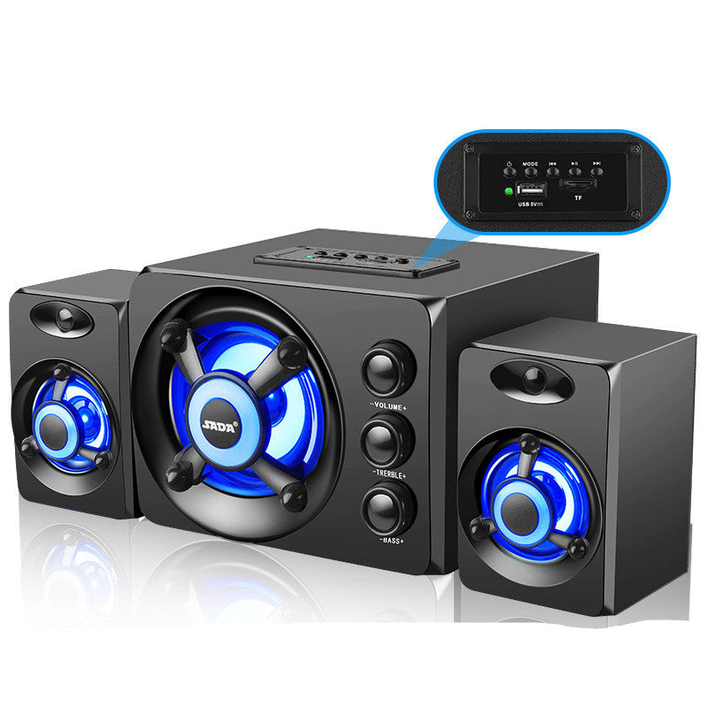 🔥 Desktop Home Speakers – Immersive Sound with Multi-Mode Connectivity! 🎶