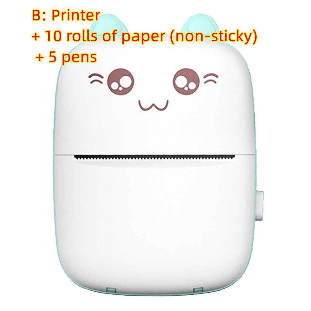 Mini Printer Portable Bluetooth WiFi – Compact Mobile Photo & Label Printer
