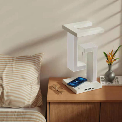 Creative Wireless Charging Suspension Lamp - Balance Lamp for Home and Bedroom