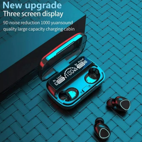 🎧 New 9D Bluetooth 5.3 Wireless Earbuds – High-Performance Sound & Touch Control! 🚀